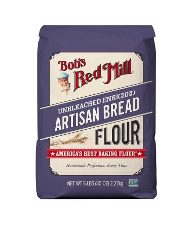 Bob's Red Mill Artisan Bread Flour, the ideal choice for crafting delicious homemade bread with superior texture and flavor.