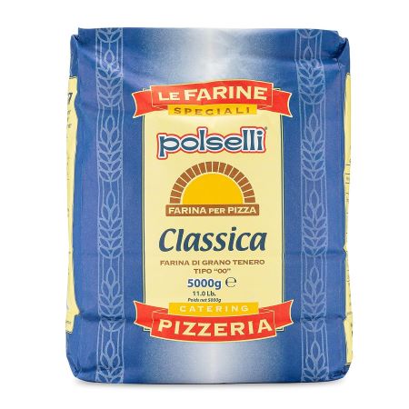 Polesi Classica pizza flour, 500g, ideal for making delicious bread and pizza with a perfect texture and flavor